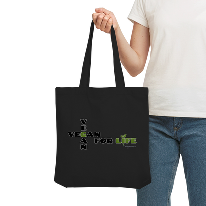 vegwear "vegan for life" - Bio Einkaufstasche