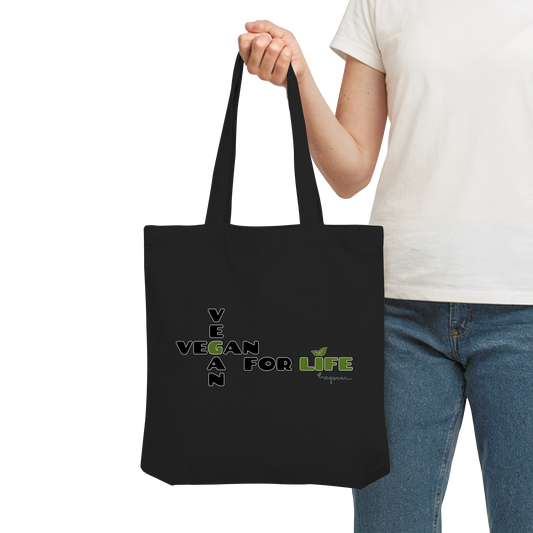 vegwear "vegan for life" - Bio Einkaufstasche
