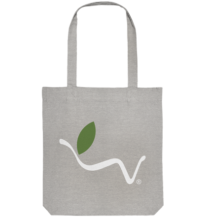 Motif "vegwear Logo white" - Organic shopping bag