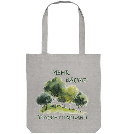 Motiv "mehr Bäume" - Einkaufstasche