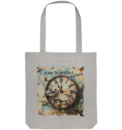 vegwear "time to protect nature" - Einkaufstasche