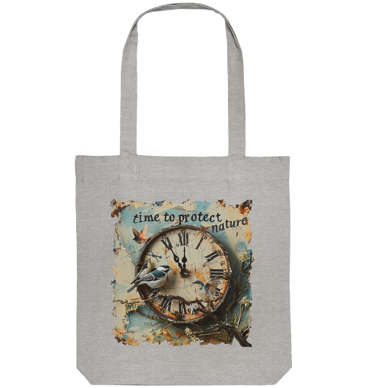 vegwear "time to protect nature" - Einkaufstasche