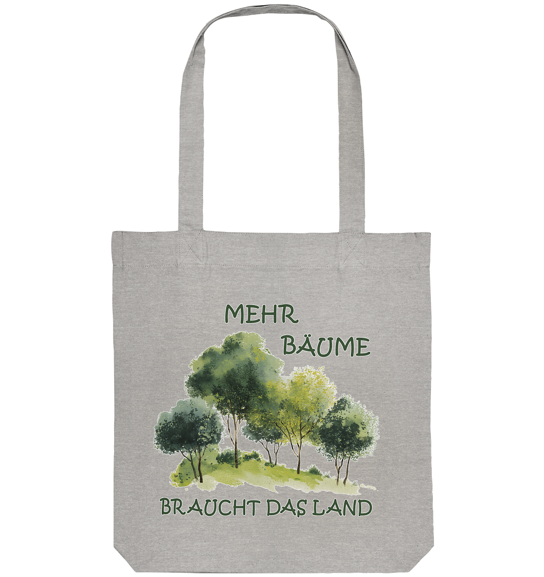 vegwear "mehr Bäume braucht das Land" - Einkaufstasche, vegan, fair, nachhaltig