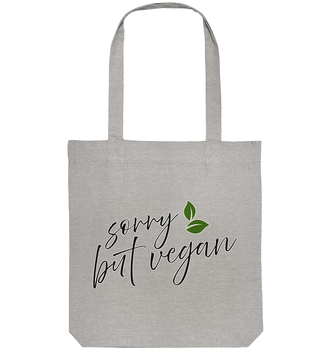 vegwear "sorry but vegan" - shopping bag, organic, vegan