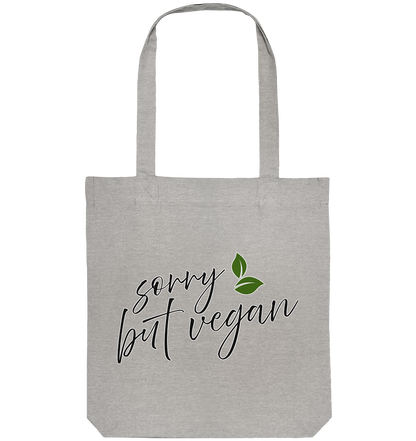 vegwear "sorry but vegan" - shopping bag, organic, vegan