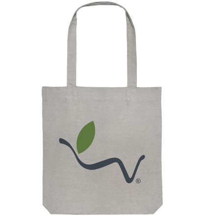 Motif "vegwear Logo grey" - Organic shopping bag