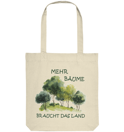 Motiv "mehr Bäume" - Einkaufstasche