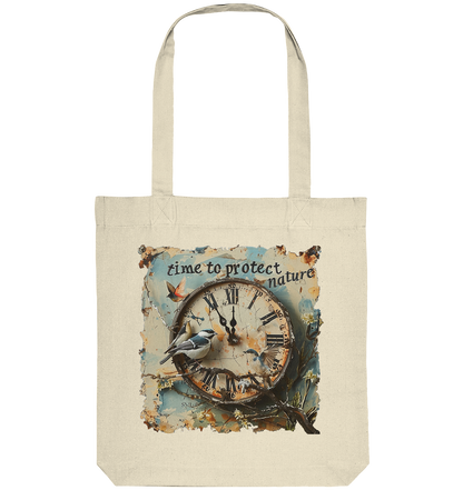 Watch - time to protect - shopping bag