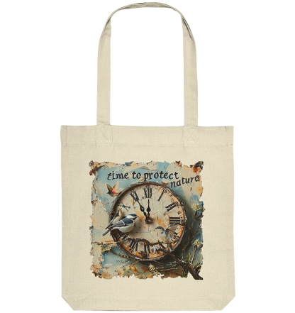 vegwear "time to protect nature" - Einkaufstasche