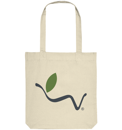Motif "vegwear Logo grey" - Organic shopping bag