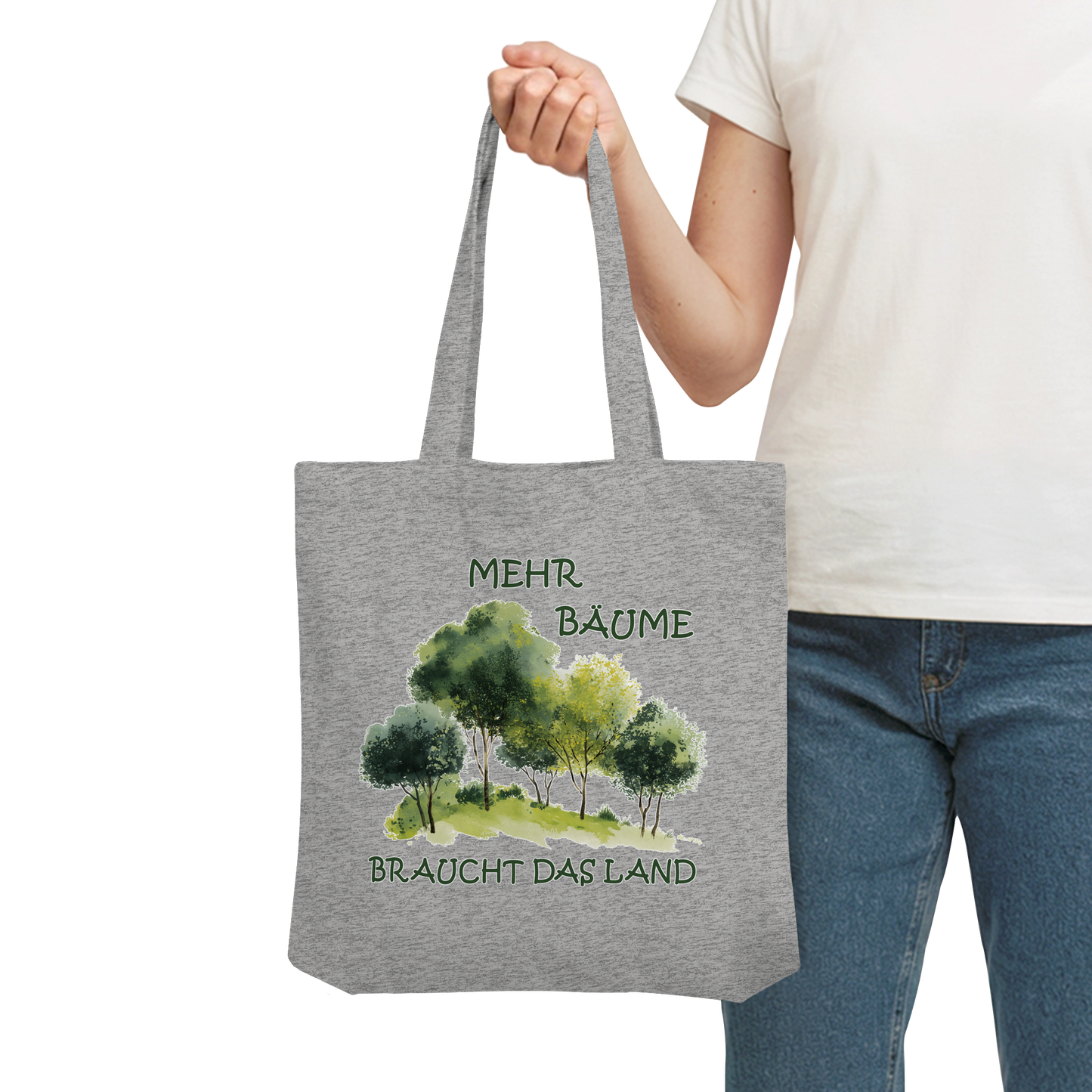 vegwear "mehr Bäume braucht das Land" - Einkaufstasche, vegan, fair, nachhaltig
