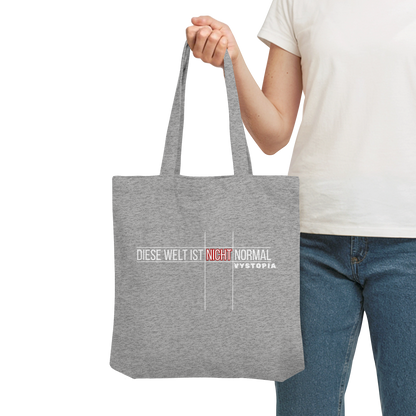 vegwear "Diese Welt ist nicht normal" - Bio Einkaufstasche