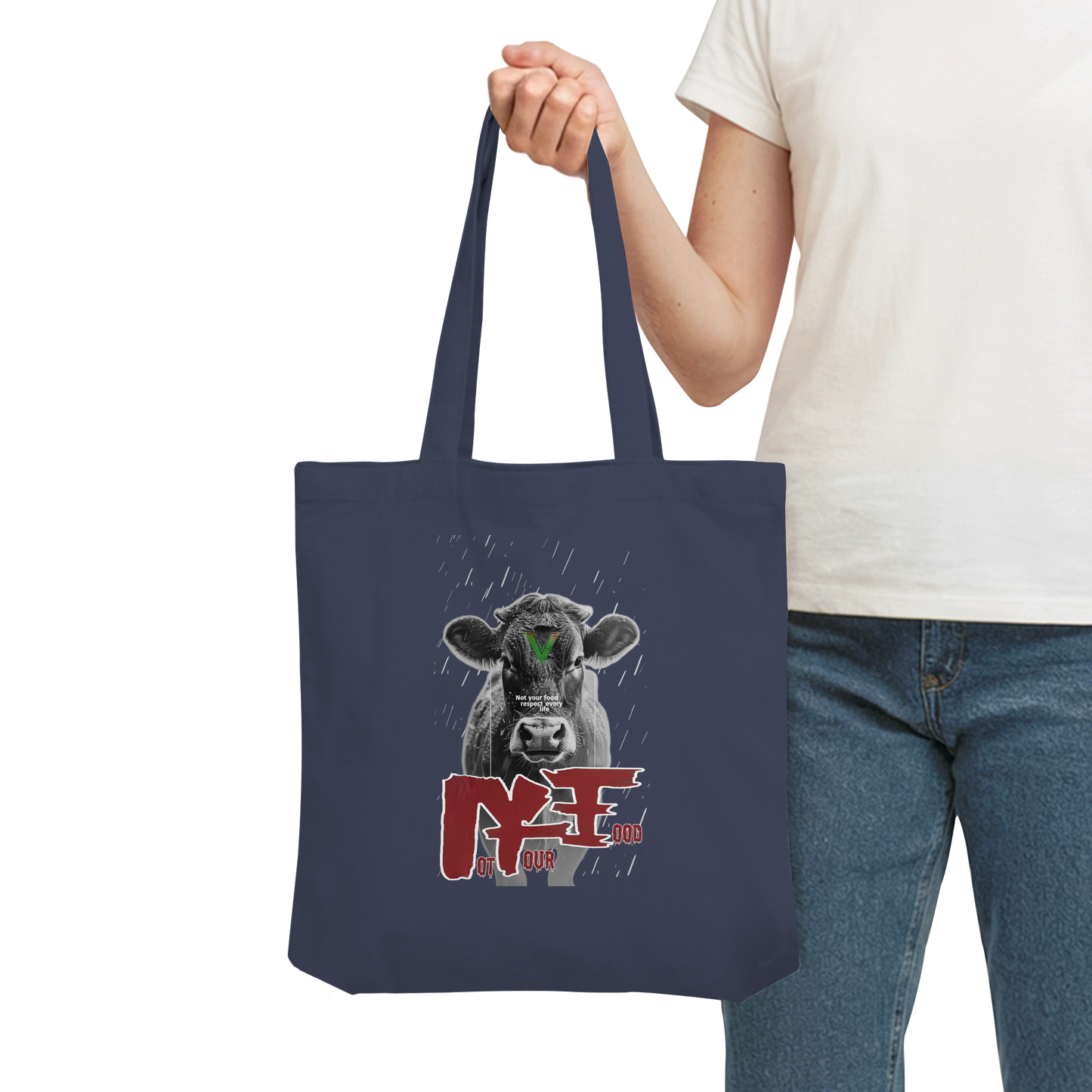 vegwear "not your food" - Einkaufstasche