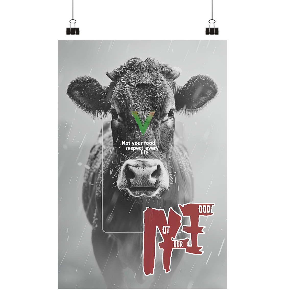 not your food -Art Print Din A3