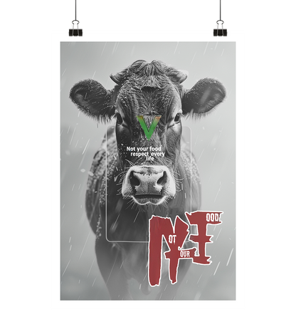 not your food -Art Print Din A3