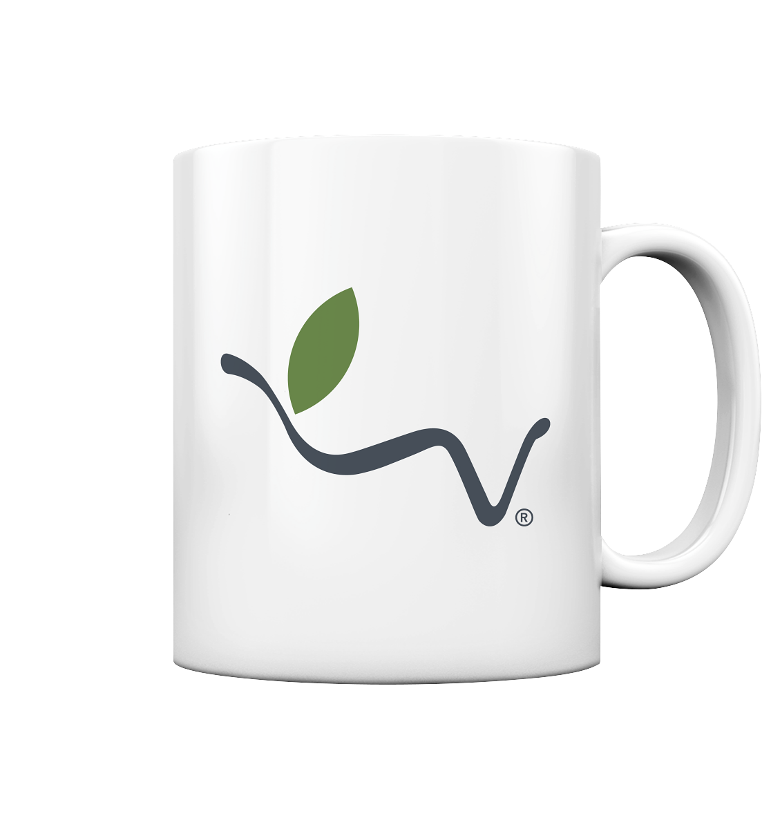 Bedruckte Kaffee-Tasse: vegwear 'Logo' Kaffee Tasse | vegwear