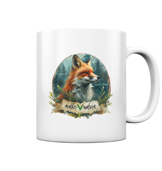 vegwear "respect each other" - Kaffee Tasse glossy