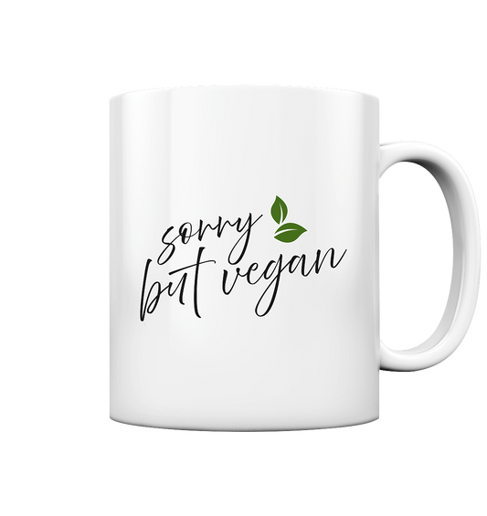 vegwear "sorry but vegan" - mug