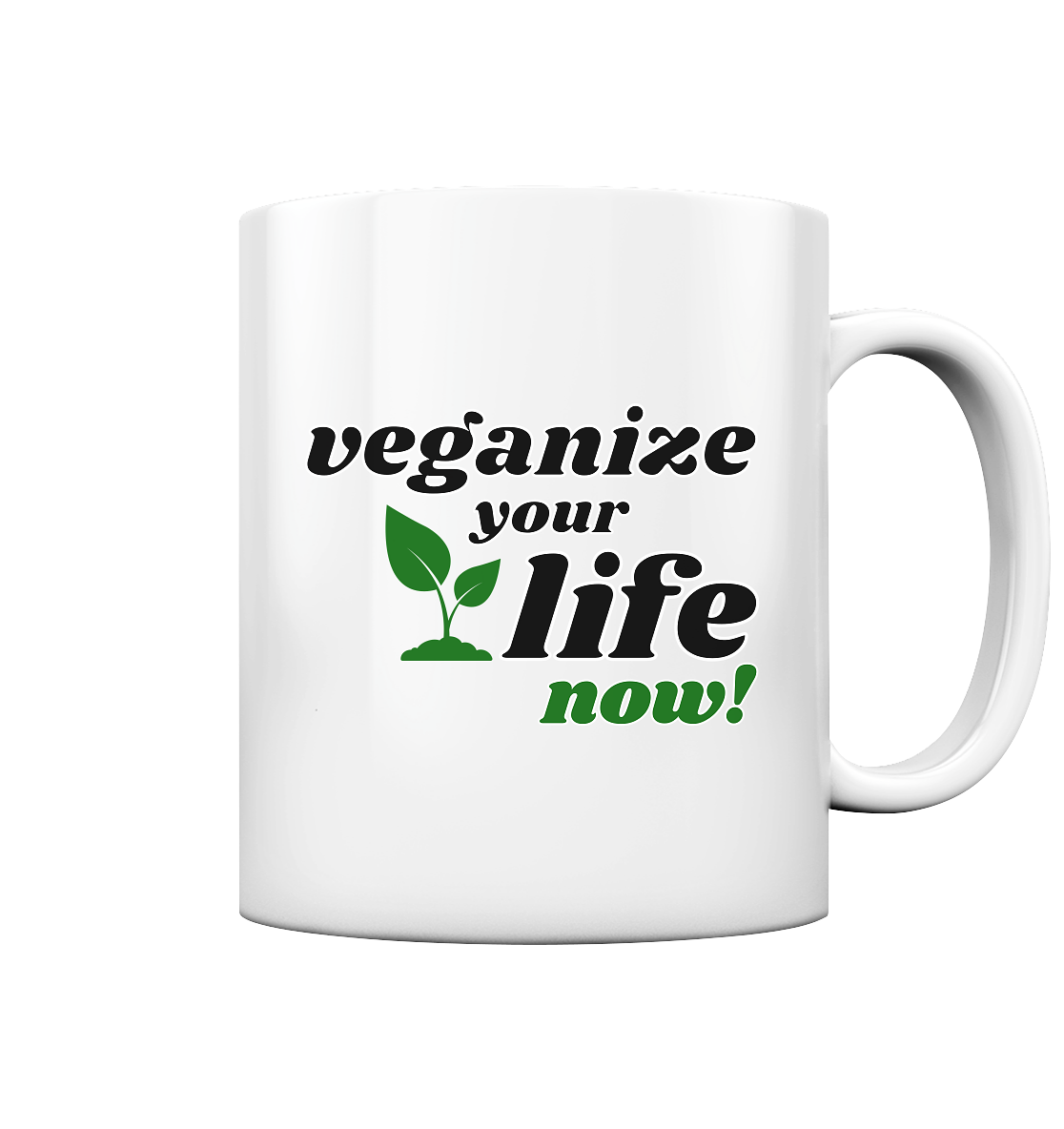 vegwear "veganize your life" - Tasse glossy