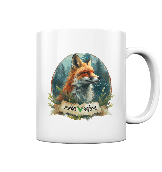 Motiv "respect each other" - Kaffee Tasse