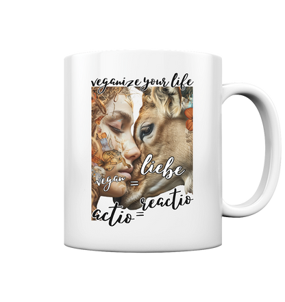 Motif "actio = reactio" - Coffee Cup
