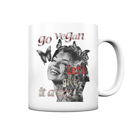 Motiv "Let's give it a try" - Kaffee Tasse