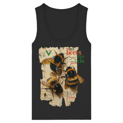 vegwear "no bees no life" - Damen Bio Tank Top