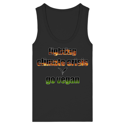 vegwear "fighting climate crisis" - enges Damen Bio Tank Top