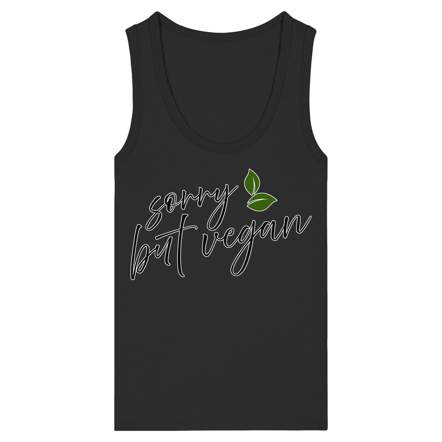 vegwear "sorry but vegan" - women's organic tank top