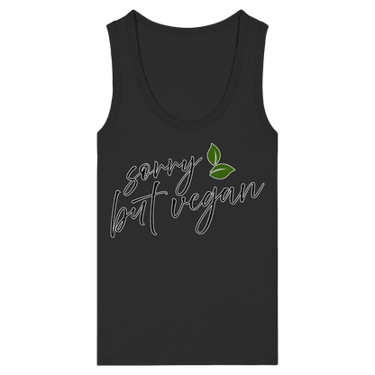 vegwear "sorry but vegan" - women's organic tank top