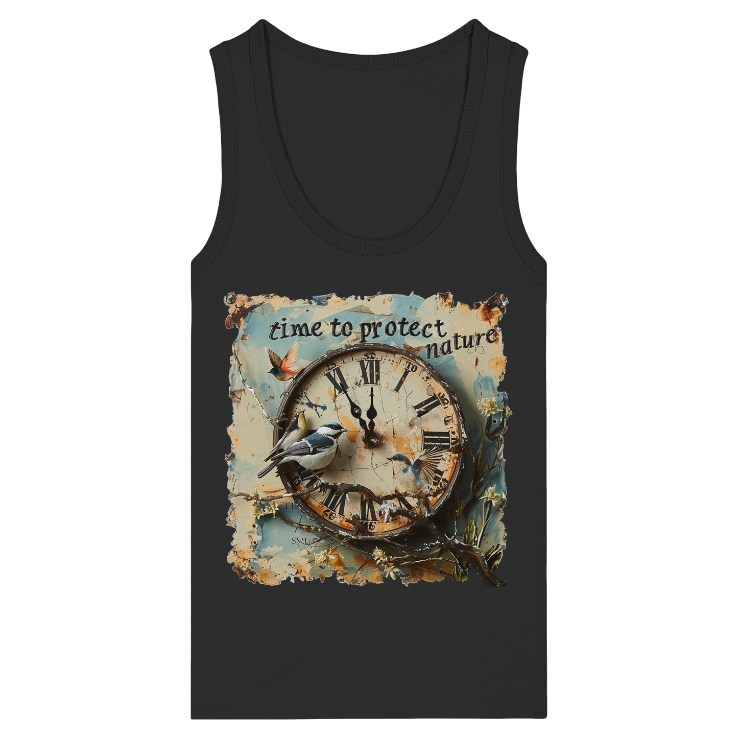 vegwear "time to protect natureä" - Damen Bio Tank Top