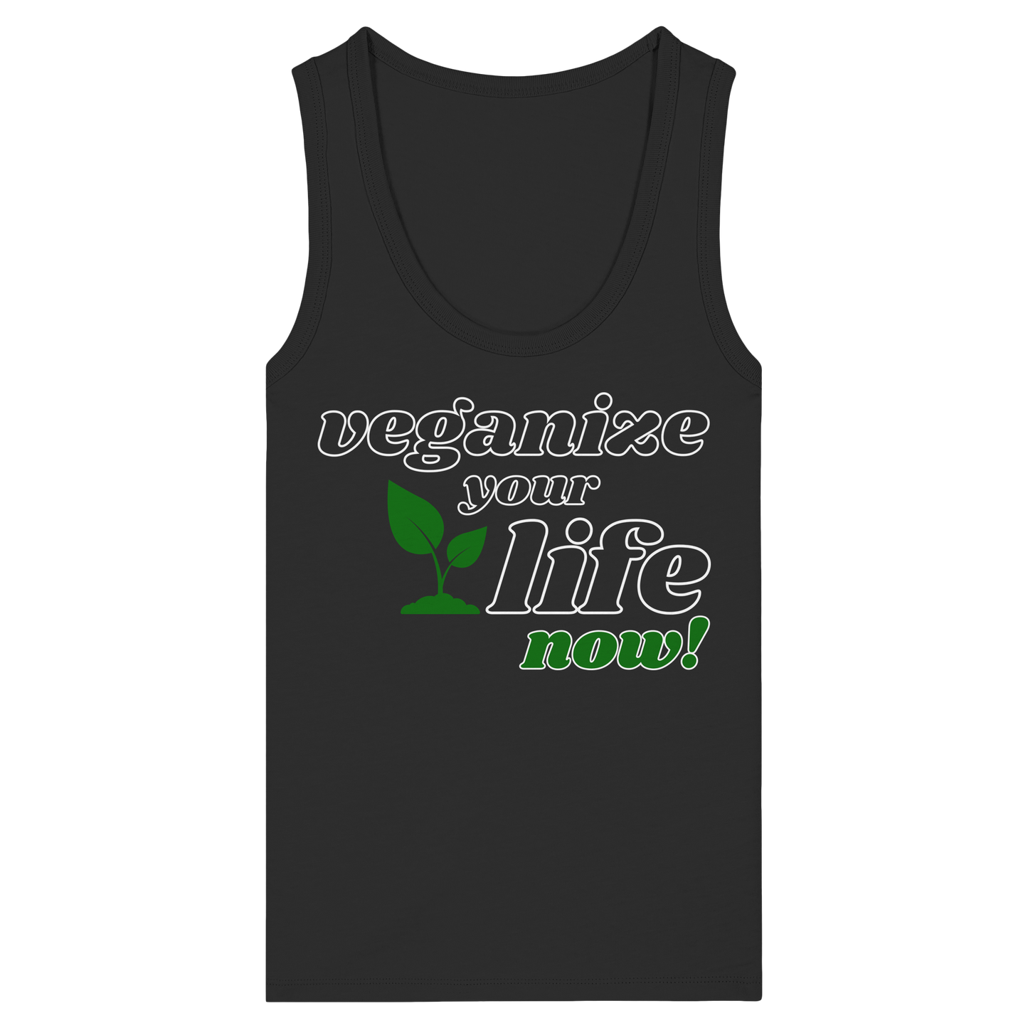 Damen Bio Tank Top: "Veganize Your Life" Tank Top | vegwear
