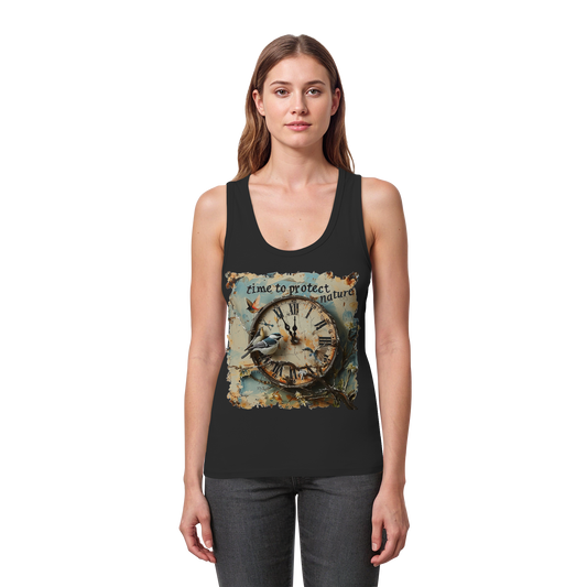 vegwear "time to protect natureä" - Damen Bio Tank Top
