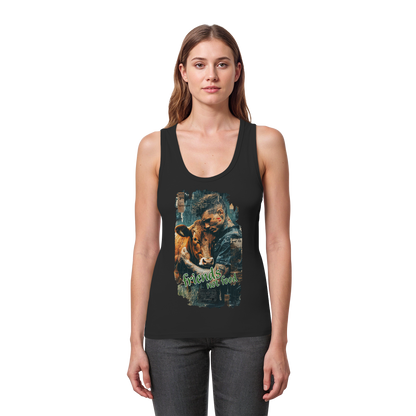 vegwear "friends not food" - Damen Bio Tank Top