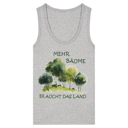 vegwear "mehr Bäume braucht das Land" - Damen Bio Tank Top, vegan, fair, nachhaltig