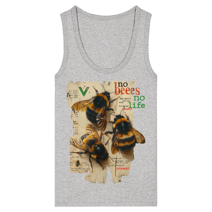 vegwear "no bees no life" - Damen Bio Tank Top