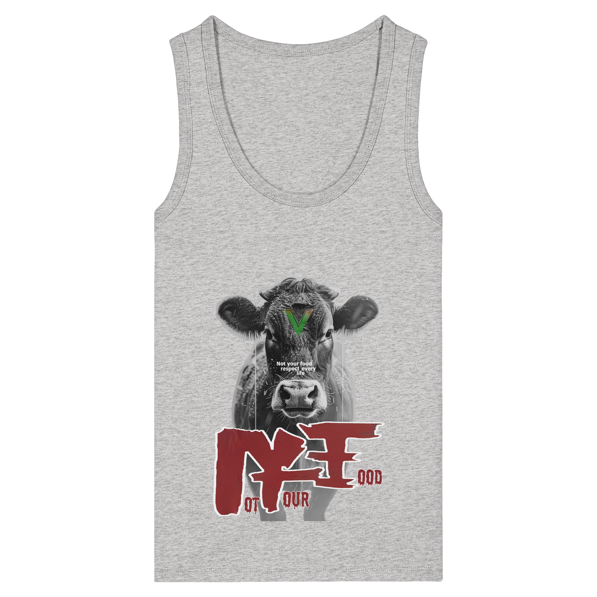 Bio-Baumwolle Tank Top Damen: "not your food"Tank Top | vegwear