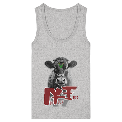 Bio-Baumwolle Tank Top Damen: "not your food"Tank Top | vegwear