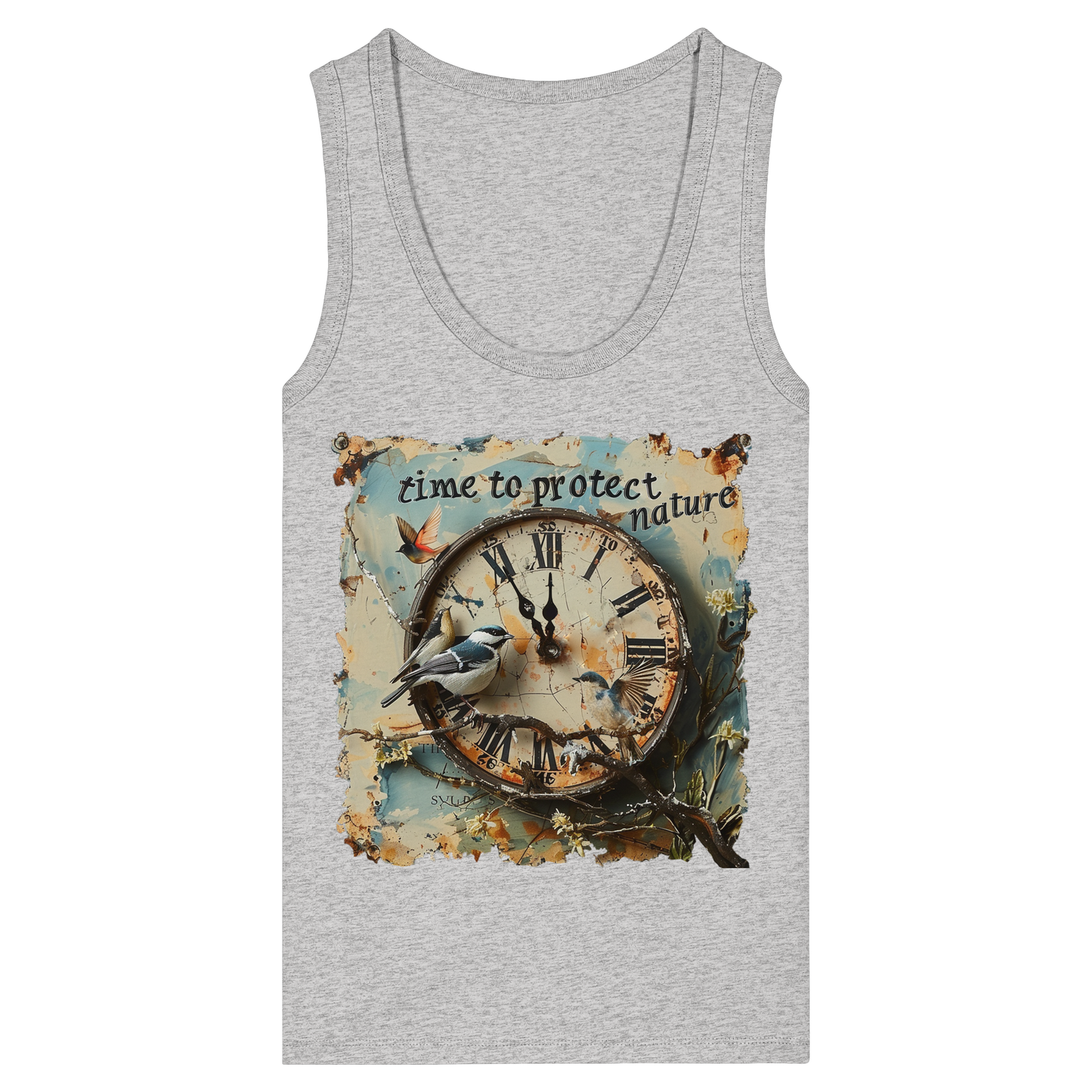 vegwear "time to protect natureä" - Damen Bio Tank Top