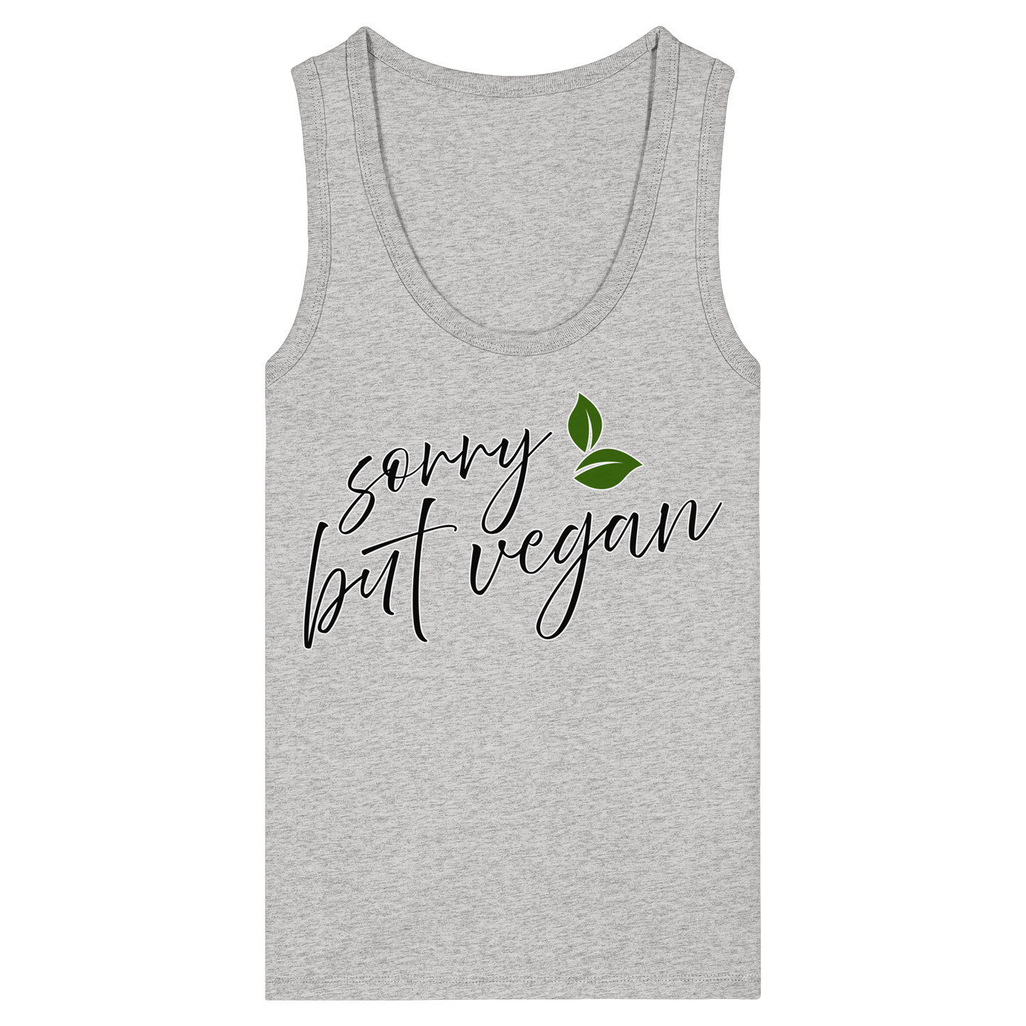 vegwear "sorry but vegan" - Damen Bio Tank Top