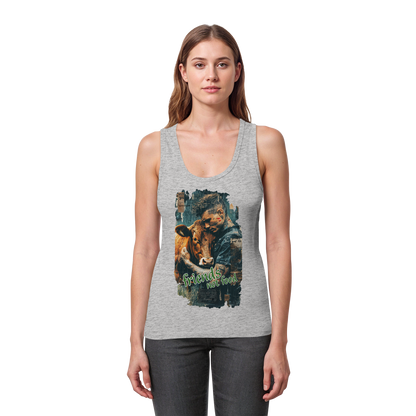 vegwear "friends not food" - Damen Bio Tank Top