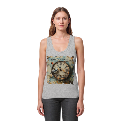 vegwear "time to protect natureä" - Damen Bio Tank Top