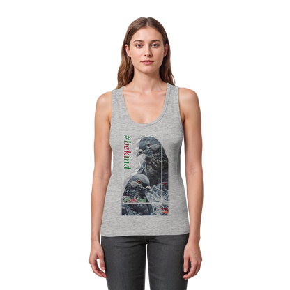 Damen Bio Tank Top: 'Be Kind' Statement Tank Top | vegwear