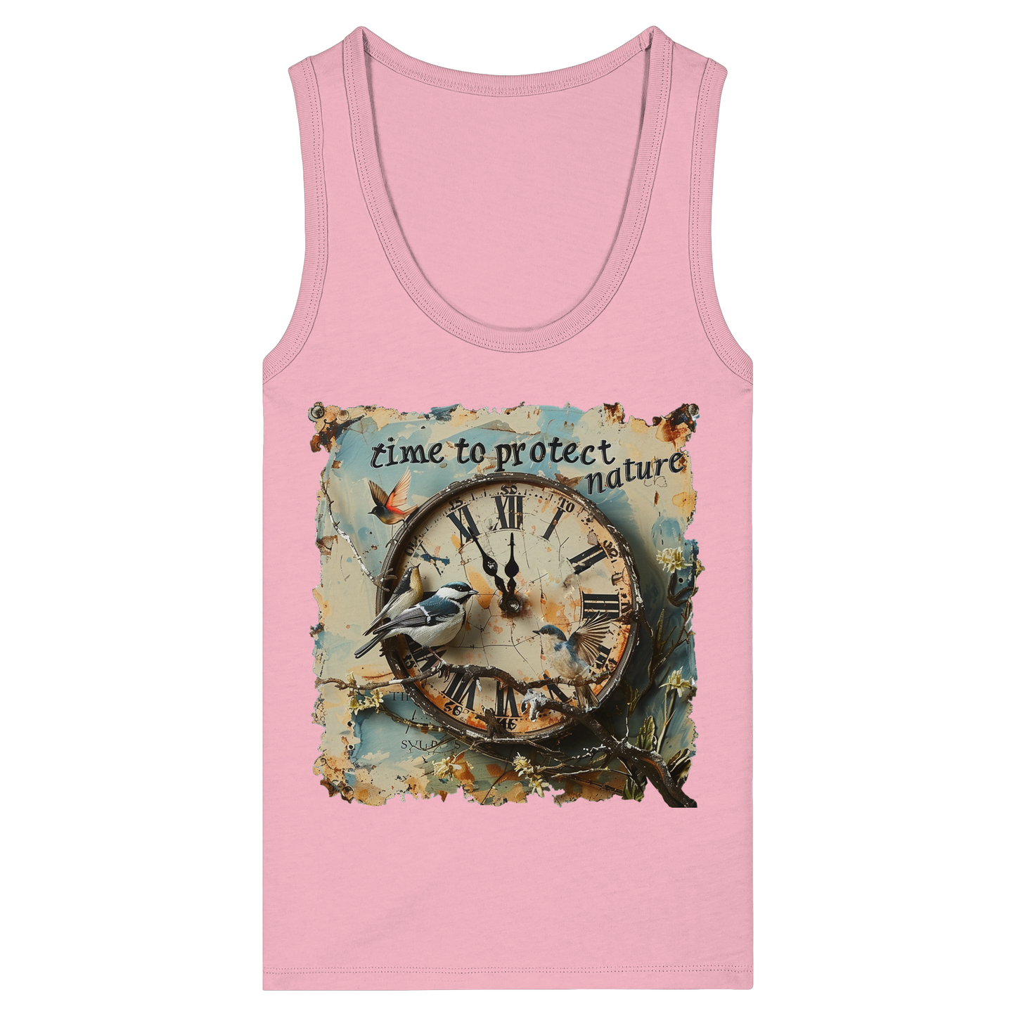 vegwear "time to protect natureä" - Damen Bio Tank Top