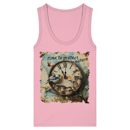 vegwear "time to protect natureä" - Damen Bio Tank Top