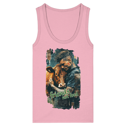 vegwear "friends not food" - Damen Bio Tank Top