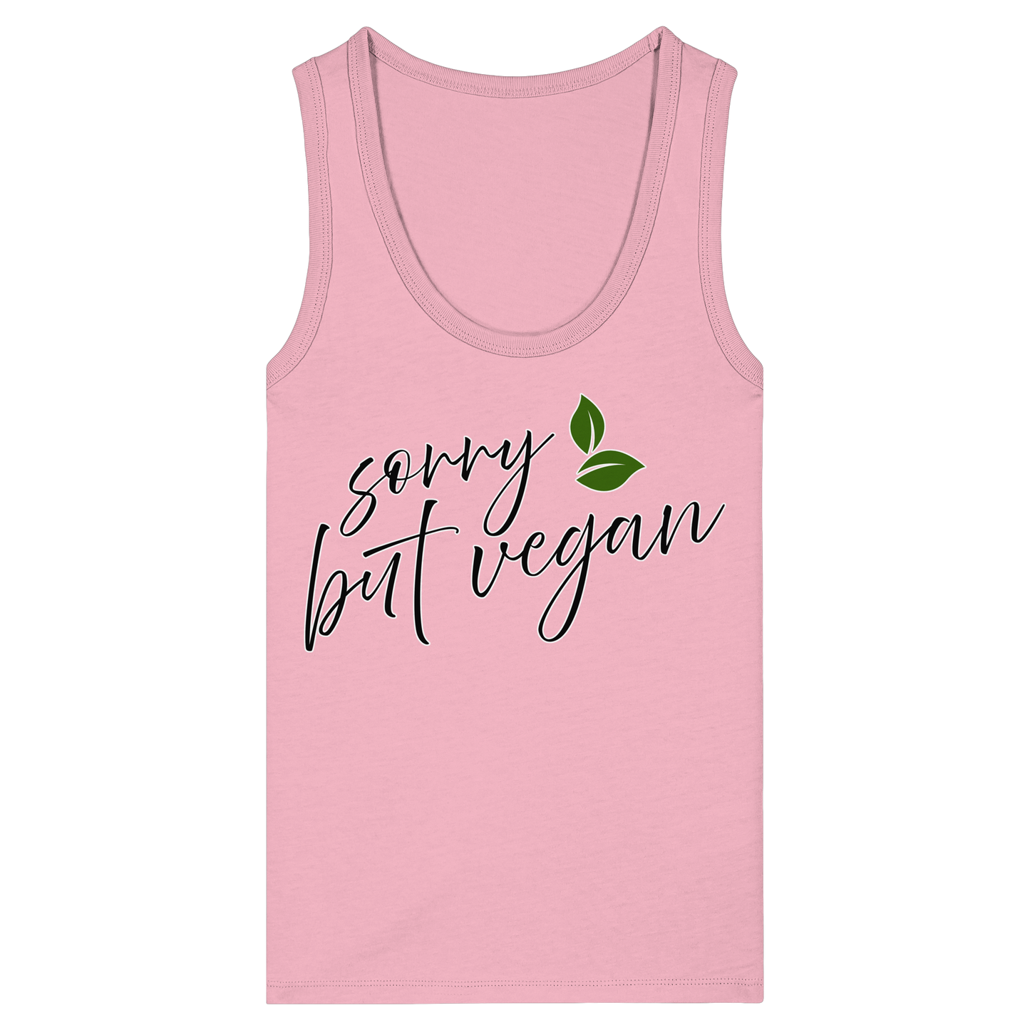 vegwear "sorry but vegan" - Damen Bio Tank Top