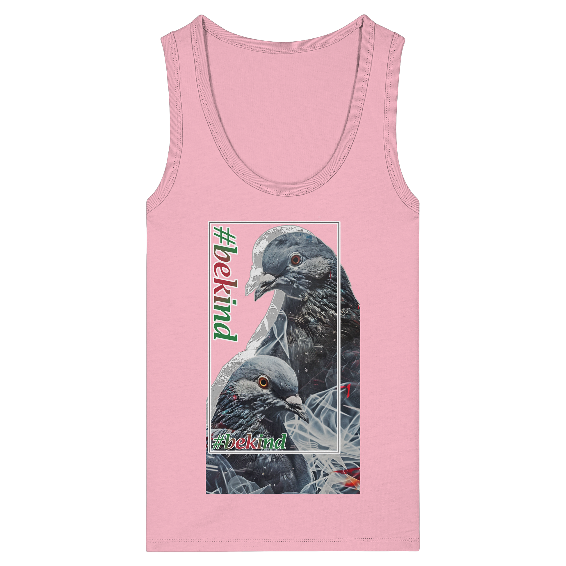Damen Bio Tank Top: 'Be Kind' Statement Tank Top | vegwear