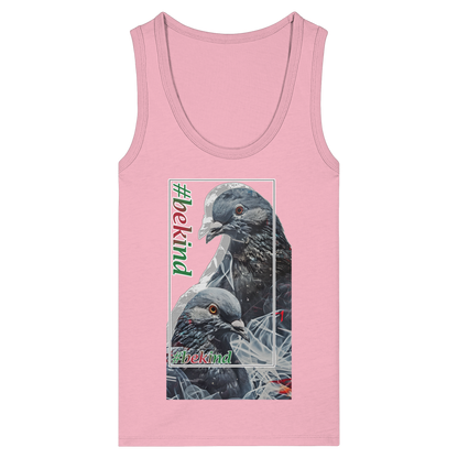 Damen Bio Tank Top: 'Be Kind' Statement Tank Top | vegwear