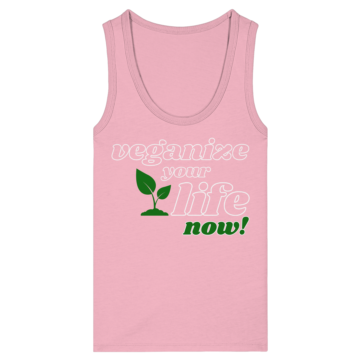 Damen Bio Tank Top: "Veganize Your Life" Tank Top | vegwear